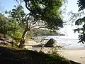 Looking towards the Point Road boat ramp