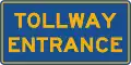 (R6-V20-2) Tollway Entrance (Used in Victoria)