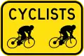 (W6-V101) Cyclists (Used in Victoria)