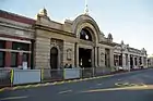 Fremantle station entrance building