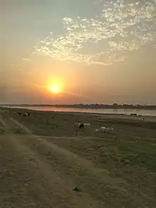 Bara Village sunset view