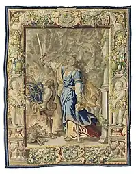 A Flemish Mythological Tapestry, early 17th century