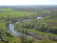 Sajó river from Sajónémeti