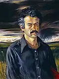 Self Portrait, 1977, Oil on canvas