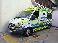 Mercedes-Benz Sprinter St John Ambulance