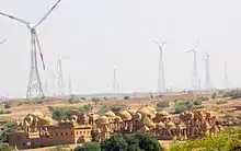 Image 56A wind farm overlooking Bada Bagh, India (from Wind farm)