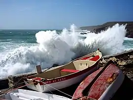 A storm at Pors Loubous