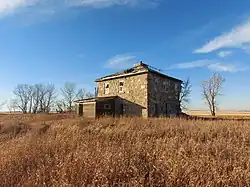 Abandoned farm house in the RM of Mount Pleasant