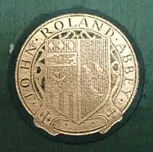 John Ronald Abbey bookplate