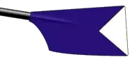 Image showing the rowing club's blade colours