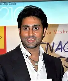 A photograph of Abhishek Bachchan in 2011