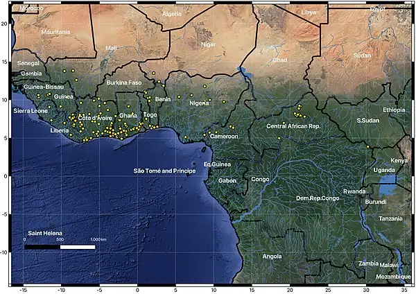 Map of Enteromius ablabes