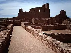 Mission ruins at Abó