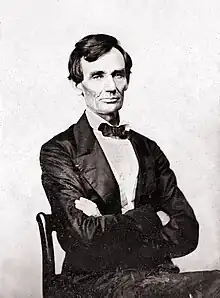 August 13, 1860The last beardless photo of Lincoln.