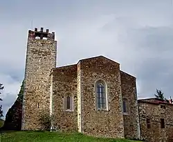 Apse of the pieve of San Giovanni Battista.