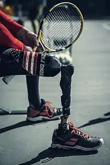 Adaptive Standing Tennis