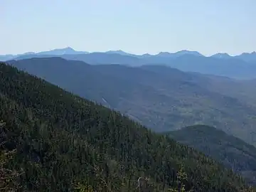 The Adirondack Mountains of Upstate New York form the southernmost zone in the Eastern forest-boreal transition ecoregion of North America.