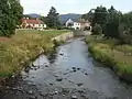 Bělá River in Adolfovice