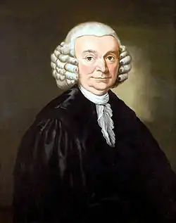 Portrait of Adriaan Kluit from the Special Collections of the University of Leiden.