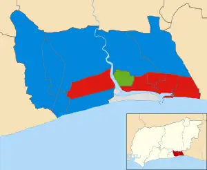 2022 results map