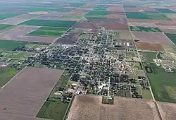 Aerial view of Leoti (2023)