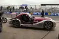 Keith Ahlers' Morgan Aero 8 at Silverstone 8 October 2005