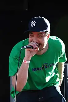 Aesop Rock performing in 2007