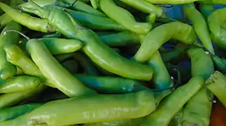 Green chilies