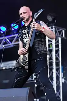 Ares live with Aeternus in 2015 at Party.San Open Air