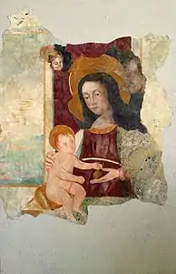 Affresco Maria Santissima del Bosco Buscemi