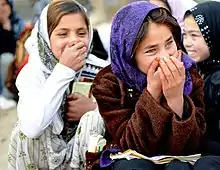 Schoolgirls from the district in 2009.