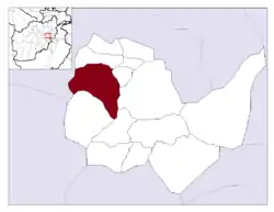 Location in Kabul Province