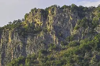 Cliffs above Afurca