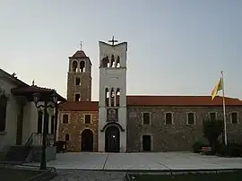 The church of Agios Spyridonas.