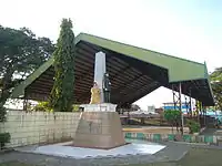 Rizal Monument and the Covered Court