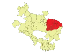 Location within Álava