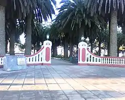 Agustín Ross Park entrance in June 2010.