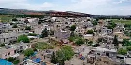 Panoramic view of the village