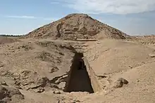 The pyramid of Piye, founder of the 25th Dynasty, at El-Kurru, Sudan.