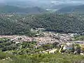 Alájar seen from la Peña de Arias Montano