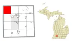 Location within Kalamazoo County