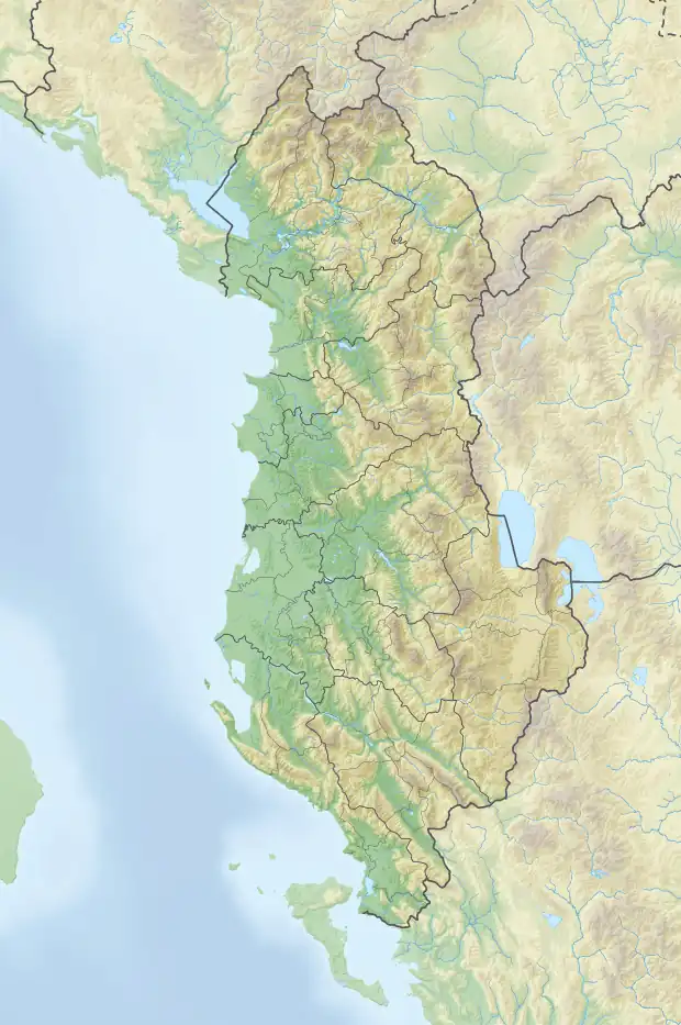 Gulf of Drin is located in Albania