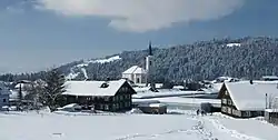 Alberschwende in winter