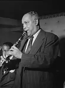 Albert Nicholas, Jimmy Ryan's (Club), New York, ca. March 1947. Image: William P. Gottlieb