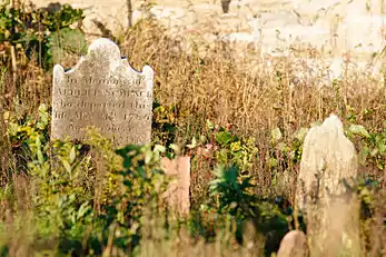 Gravestone of Albert Schenck, died 1786