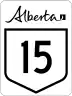 Alberta Highway 15.svg