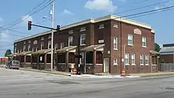 Albion Flats, historic housing unit built to reform crowded living conditions for the working class