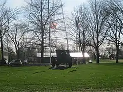 Public park and war memorial in Albion