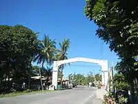 Welcome arch