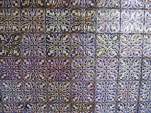 (Christian) Tiles in Alcázar of Segovia